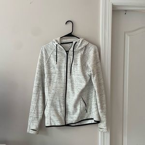 white/gray sports jacket